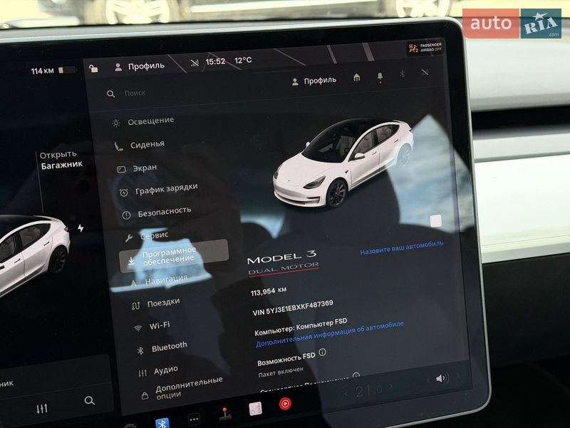 Седан Tesla Model 3 2019 в Кривому Розі