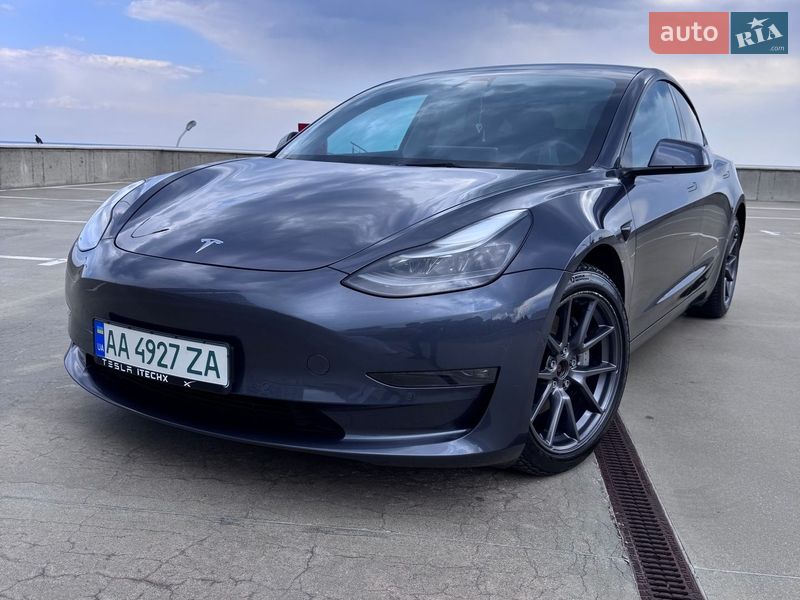 2021 Tesla Model-3, VIN LRW3E7EKXMC299211:plate — фото 1 (autoria)