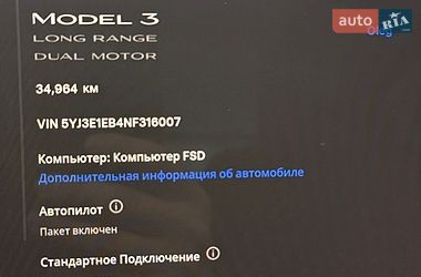 Седан Tesla Model 3 2022 в Ивано-Франковске фото 6 Седан Tesla Model 3 2022 в Ивано-Франковске