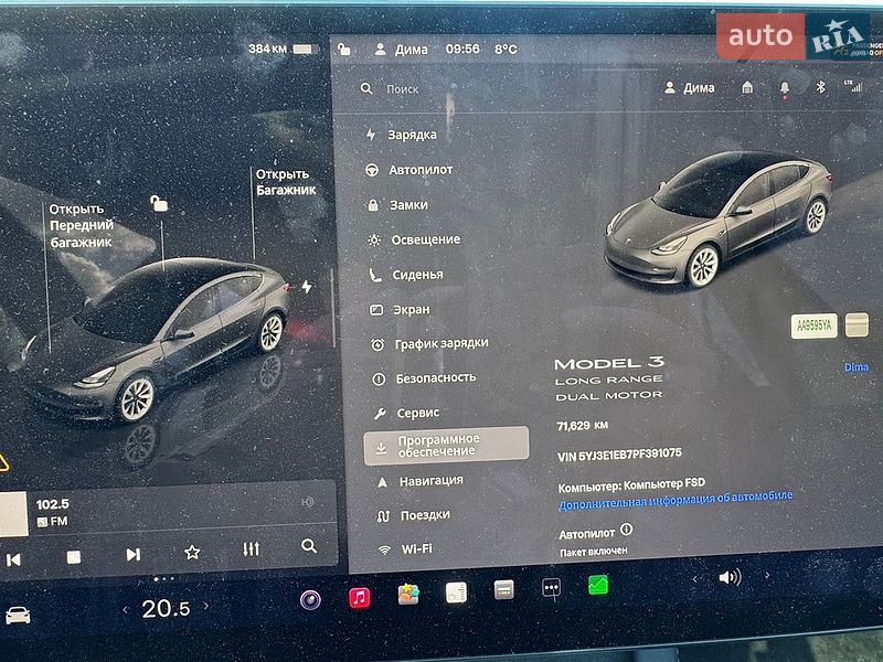 Седан Tesla Model 3 2022 в Киеве