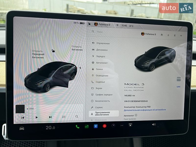 Седан Tesla Model 3 2021 в Ивано-Франковске