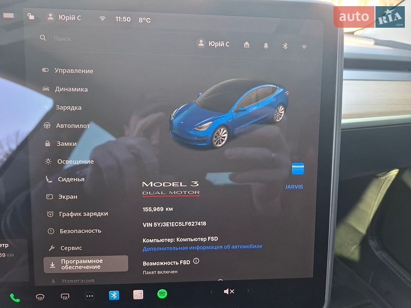 Седан Tesla Model 3 2019 в Киеве