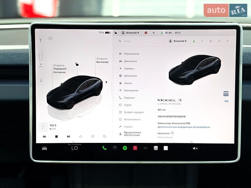 Седан Tesla Model 3 2025 в Киеве