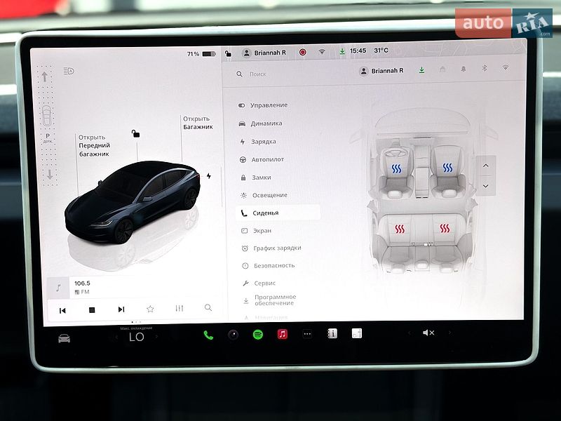 Седан Tesla Model 3 2025 в Киеве