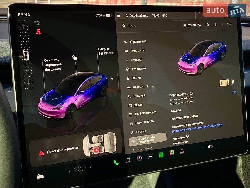 Седан Tesla Model 3 2024 в Києві фото 36 Седан Tesla Model 3 2024 в Києві
