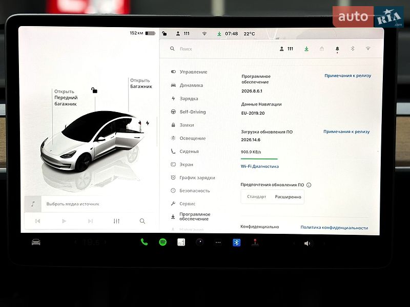 Седан Tesla Model 3 2022 в Києві