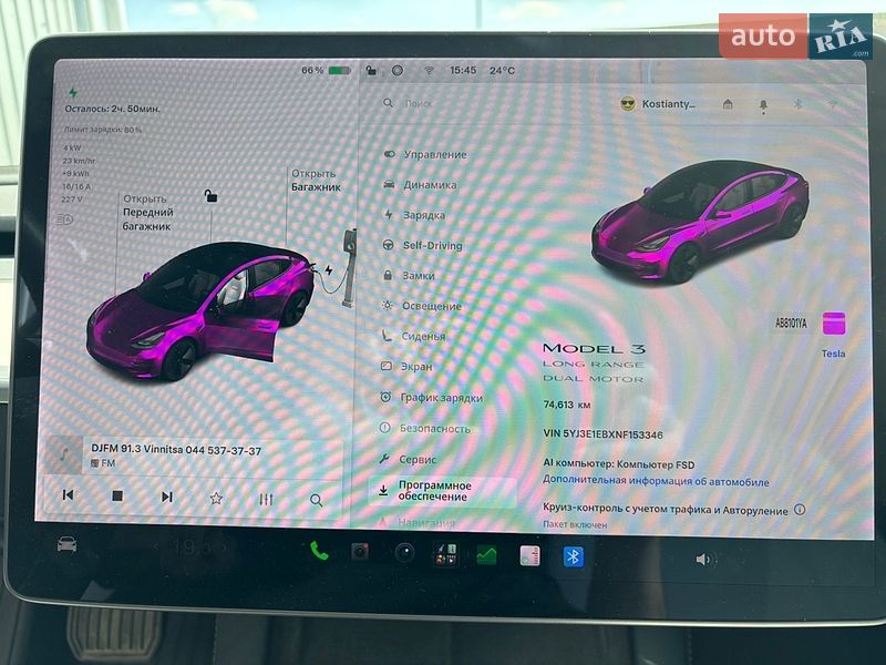 Седан Tesla Model 3 2021 в Вінниці