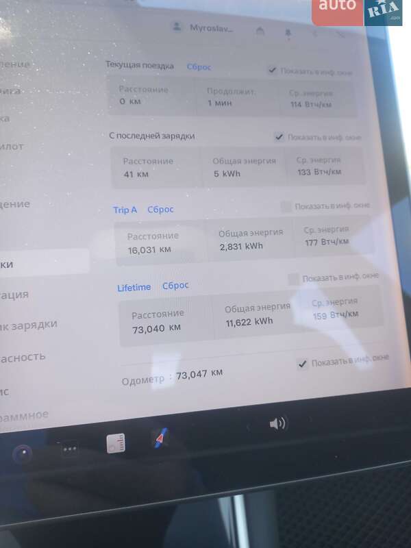 Седан Tesla Model 3 2018 в Полтаві