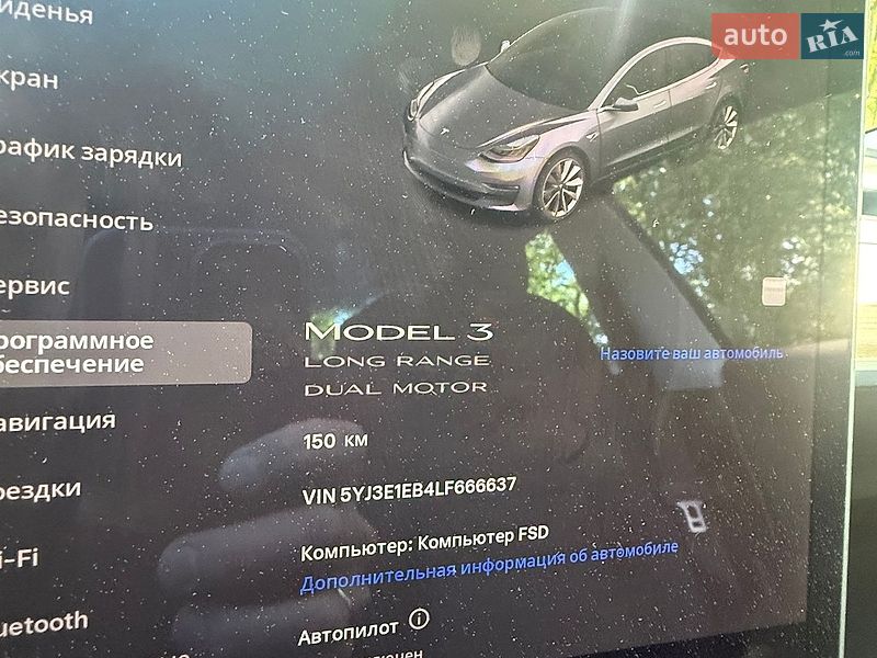 Седан Tesla Model 3 2020 в Києві
