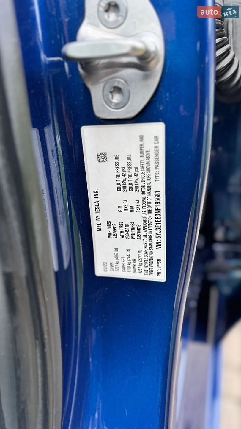 2022 Tesla Model 3 - мініатюра 37