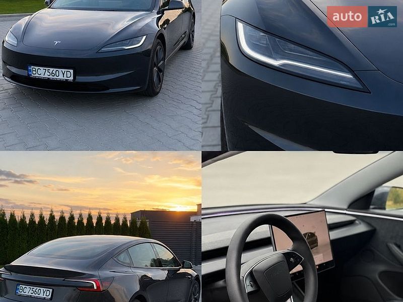 Седан Tesla Model 3 2024 в Львові фото Седан Tesla Model 3 2024 в Львові