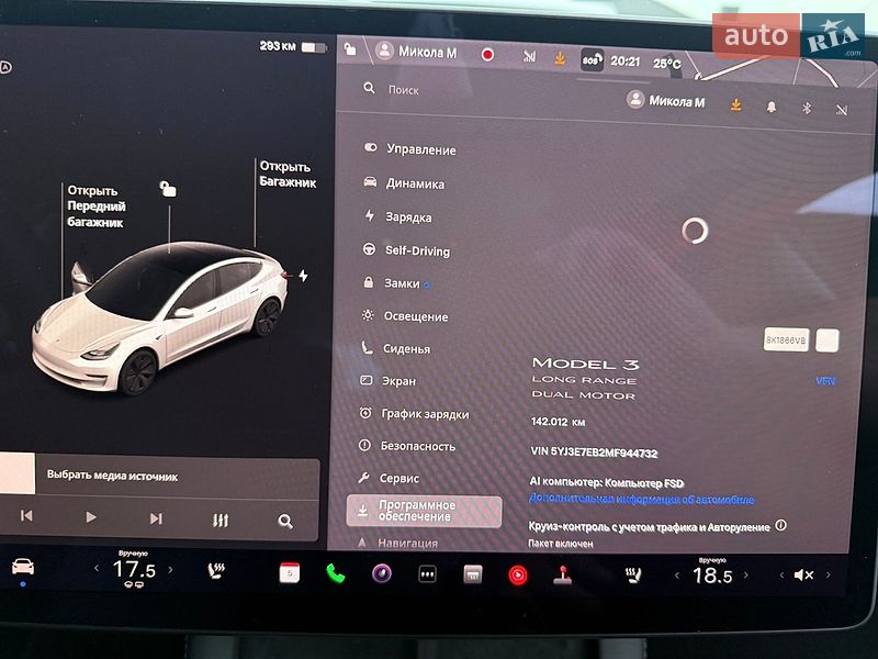 Седан Tesla Model 3 2021 в Дубно