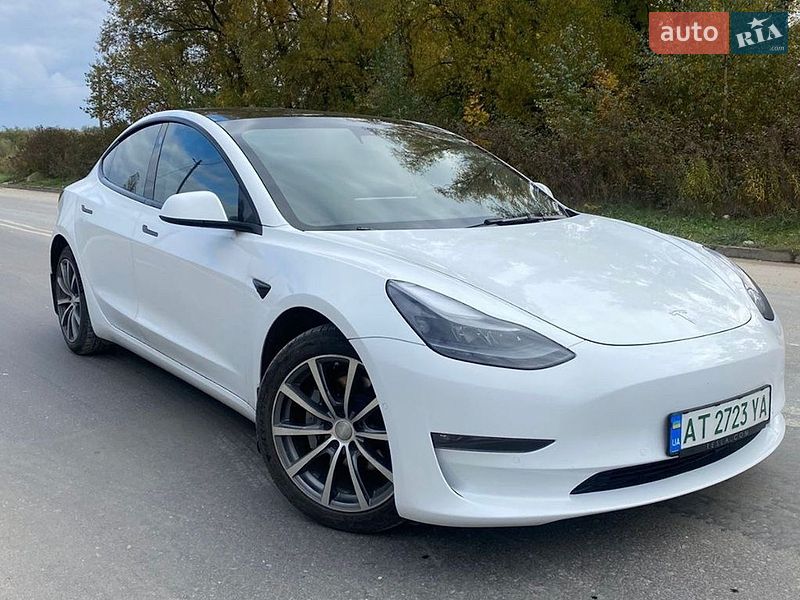 2021 Tesla Model-3, VIN LRW3E7EKXMC322955:plate — фото 1 (autoria)
