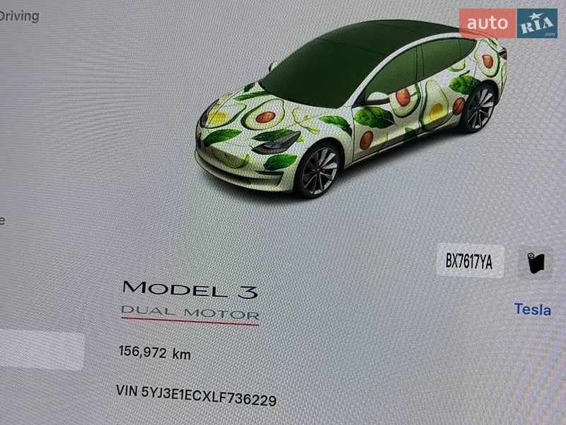 Седан Tesla Model 3 2020 в Хмельницком