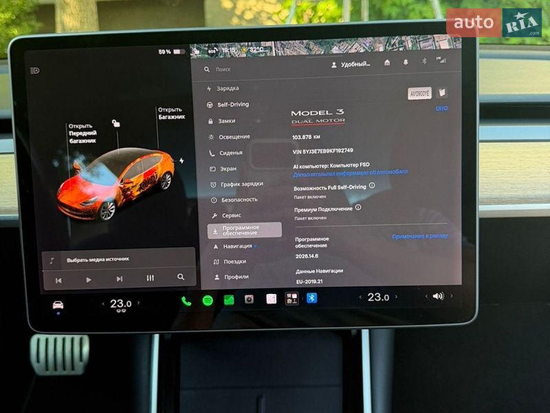 Седан Tesla Model 3 2019 в Житомирі