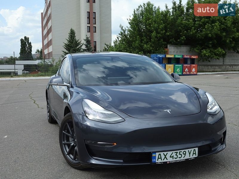2020 Tesla Model 3, VIN 5YJ3E1EB1LF798089:plate — фото 1 (autoria)