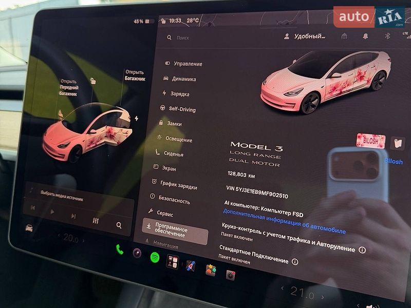 Седан Tesla Model 3 2021 в Киеве