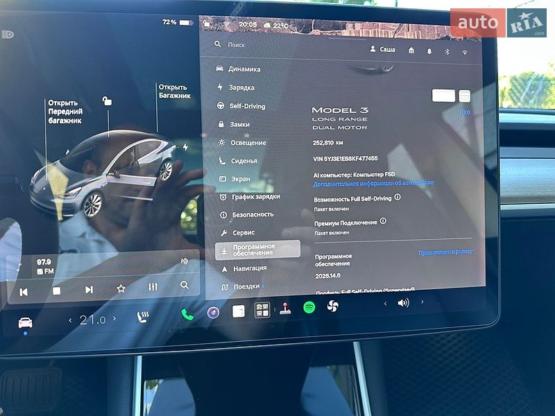 Седан Tesla Model 3 2019 в Ужгороде