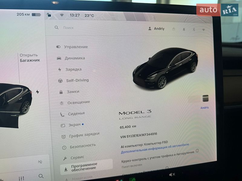 Седан Tesla Model 3 2019 в Шептицькому