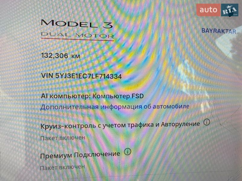 Седан Tesla Model 3 2020 в Одесі