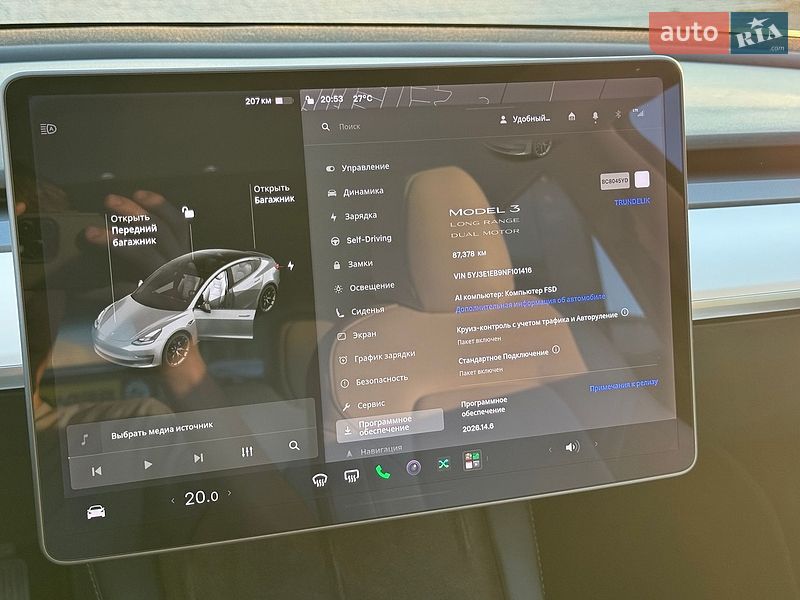 Седан Tesla Model 3 2021 в Львове фото 16 Седан Tesla Model 3 2021 в Львове