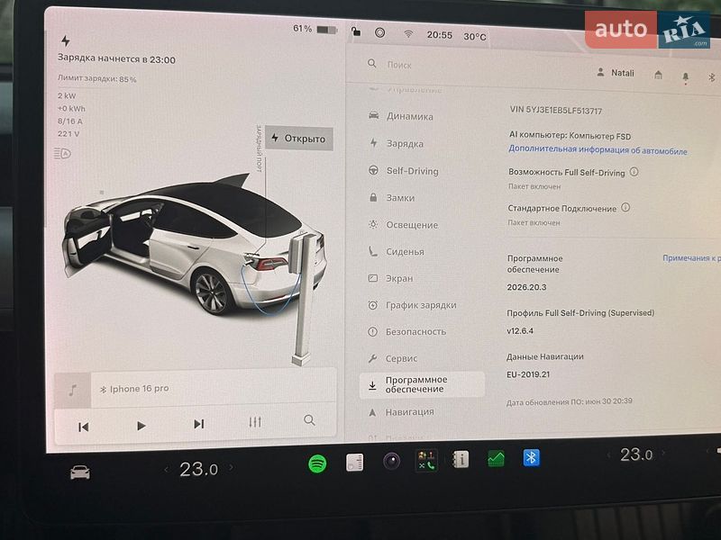 Седан Tesla Model 3 2019 в Житомире фото 27 Седан Tesla Model 3 2019 в Житомире