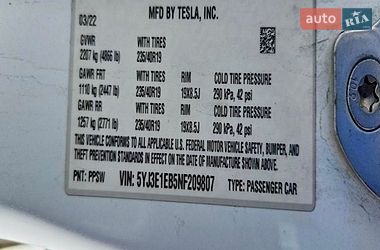 Седан Tesla Model 3 2022 в Одессе фото 13 Седан Tesla Model 3 2022 в Одессе