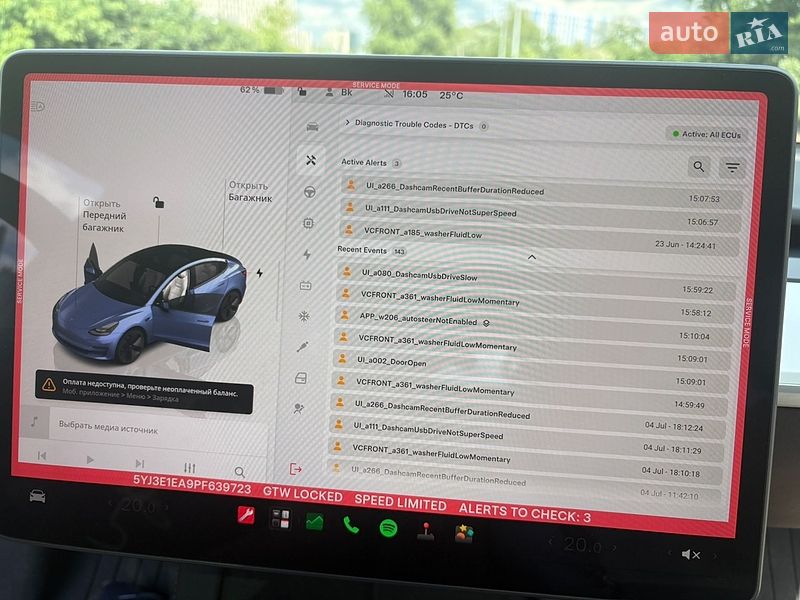 Седан Tesla Model 3 2023 в Киеве