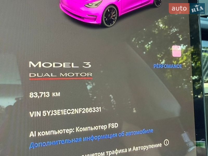 Седан Tesla Model 3 2022 в Киеве фото 14 Седан Tesla Model 3 2022 в Киеве
