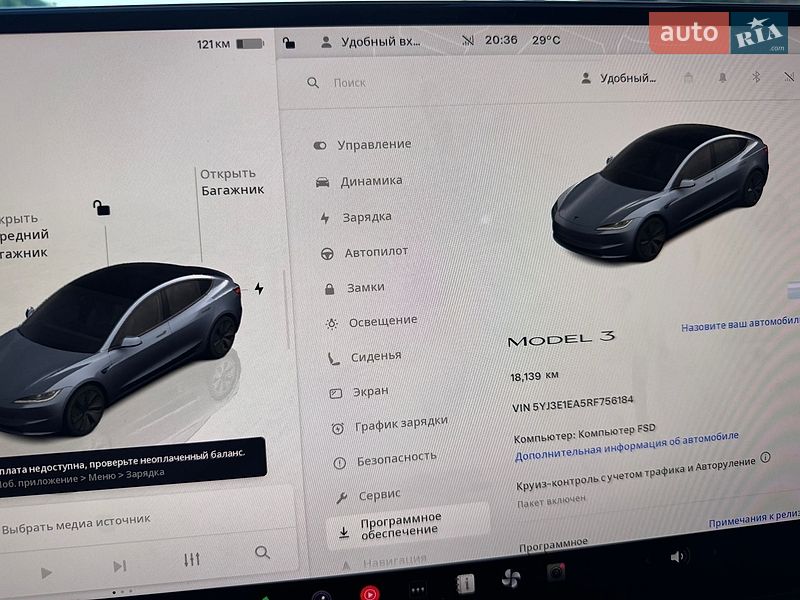 Седан Tesla Model 3 2024 в Одессе