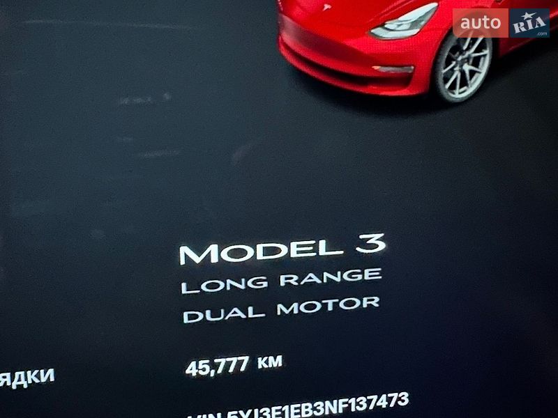 Седан Tesla Model 3 2021 в Одесі