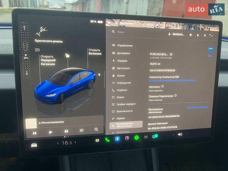 Седан Tesla Model 3 2024 в Киеве