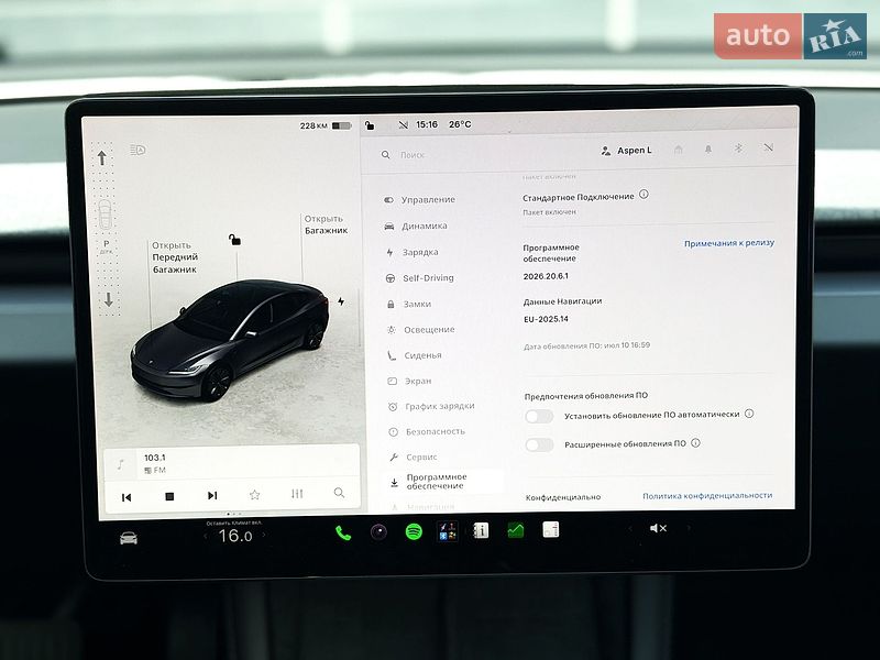 Седан Tesla Model 3 2025 в Києві