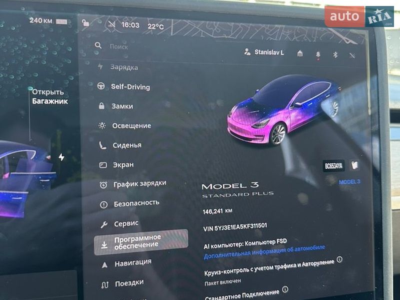 Седан Tesla Model 3 2019 в Львове