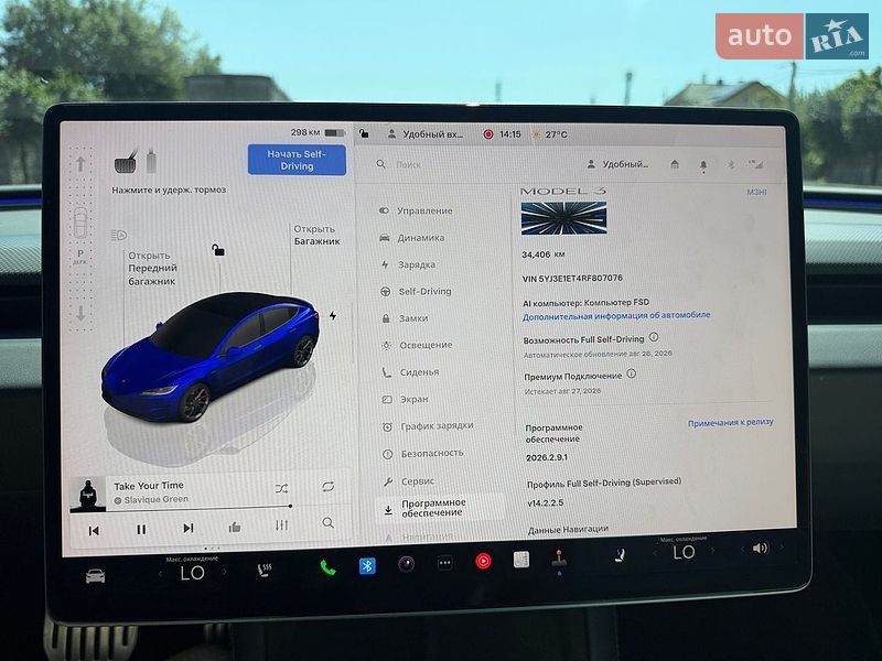 Седан Tesla Model 3 2024 в Городку