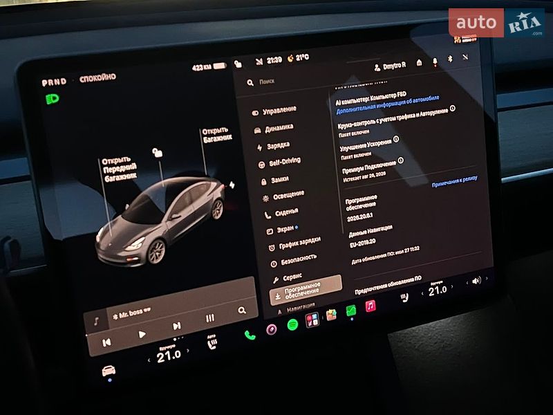 Седан Tesla Model 3 2021 в Днепре фото 40 Седан Tesla Model 3 2021 в Днепре