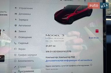 Седан Tesla Model 3 2025 в Львове