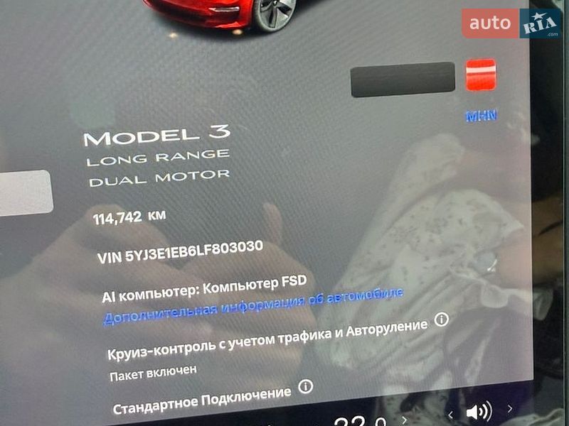 Седан Tesla Model 3 2020 в Вінниці