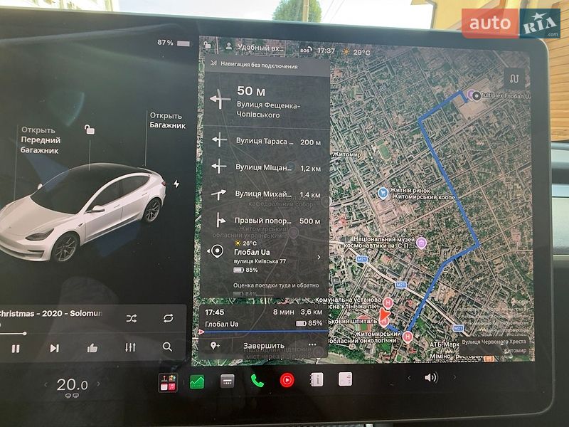 Седан Tesla Model 3 2020 в Житомирі фото 23 Седан Tesla Model 3 2020 в Житомирі