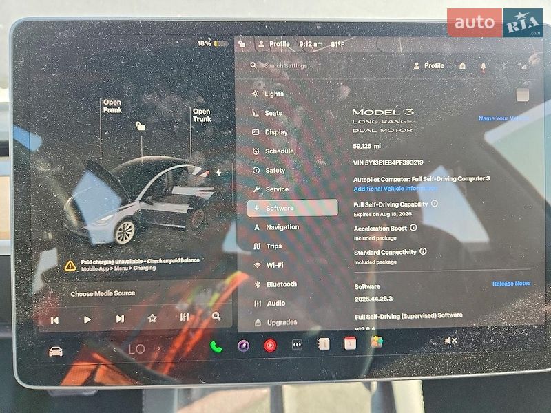 Седан Tesla Model 3 2023 в Львове