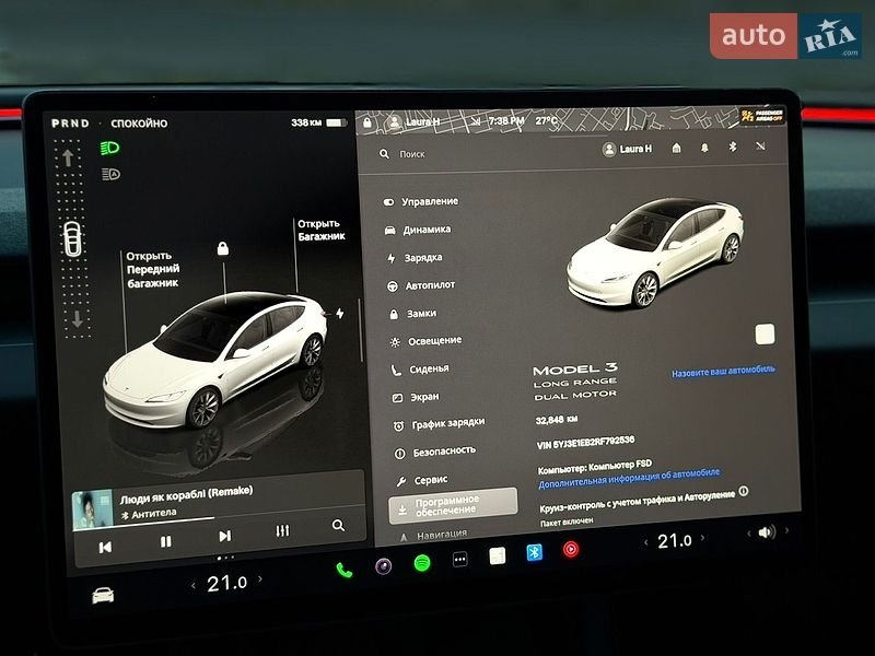 Седан Tesla Model 3 2024 в Одессе