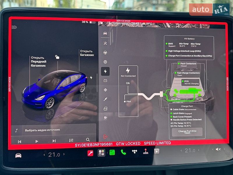 Седан Tesla Model 3 2022 в Вінниці