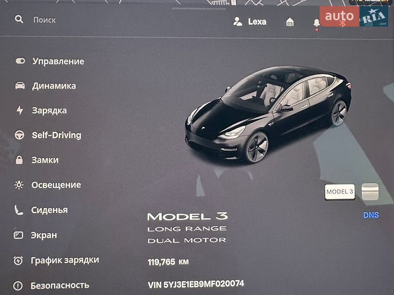 Седан Tesla Model 3 2021 в Киеве