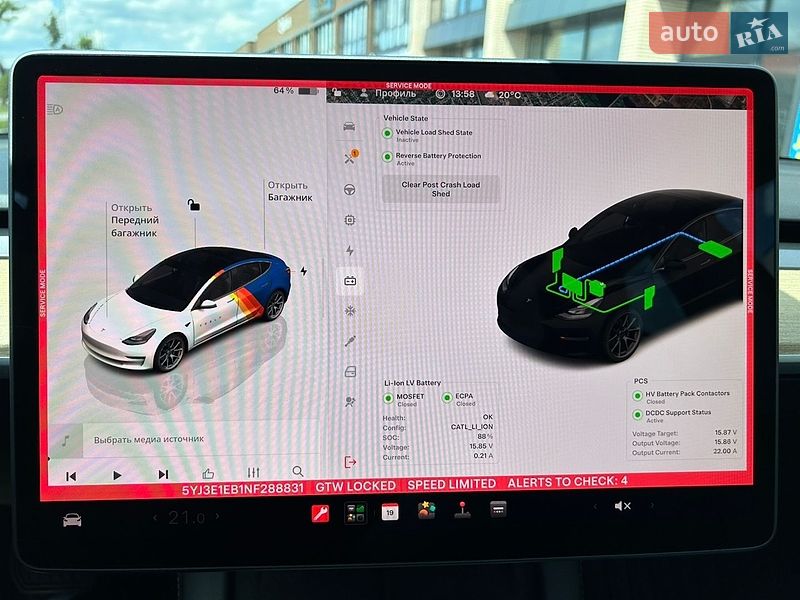 Седан Tesla Model 3 2022 в Виннице