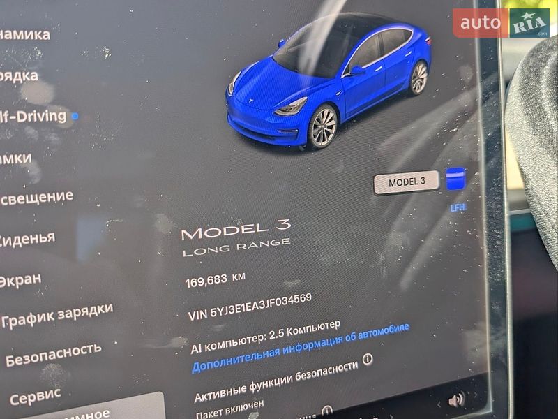 Седан Tesla Model 3 2018 в Києві