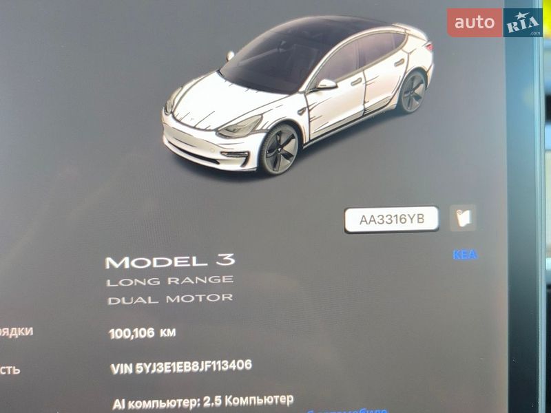 Седан Tesla Model 3 2018 в Кам'янець-Подільському