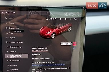Седан Tesla Model 3 2018 в Вишневом