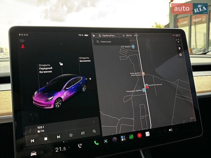 Седан Tesla Model 3 2019 в Білогородці