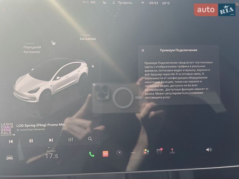 Седан Tesla Model 3 2023 в Киеве