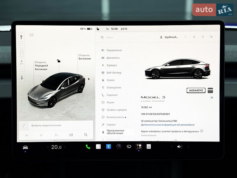 Седан Tesla Model 3 2025 в Киеве